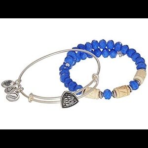 Alex & Ani Navy Vessel Set of 2 Bracelet Set